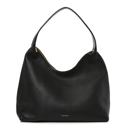 Mansur Gavriel Calfskin Maxi Candy Hobo Black 1 of 9
