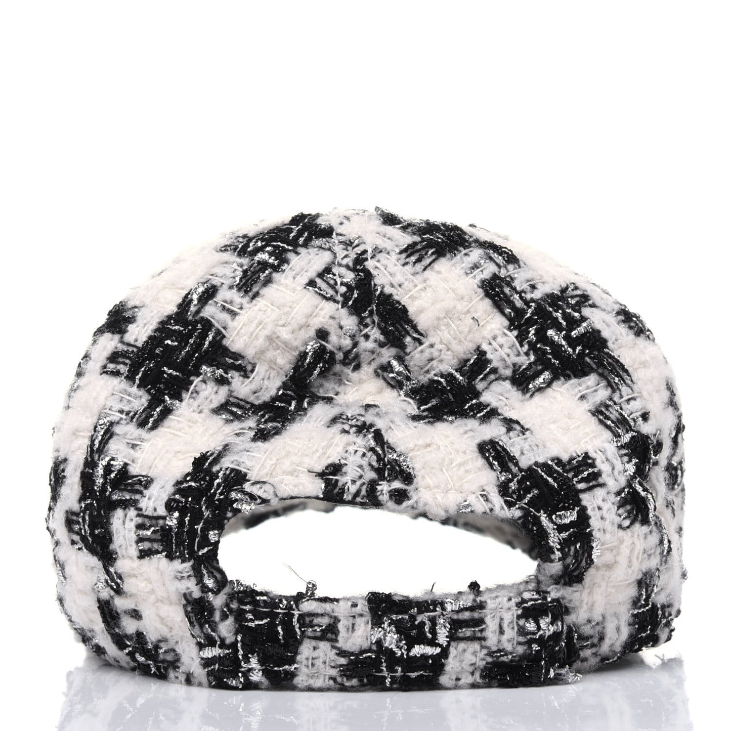 Tweed CC Cap Hat M Black White