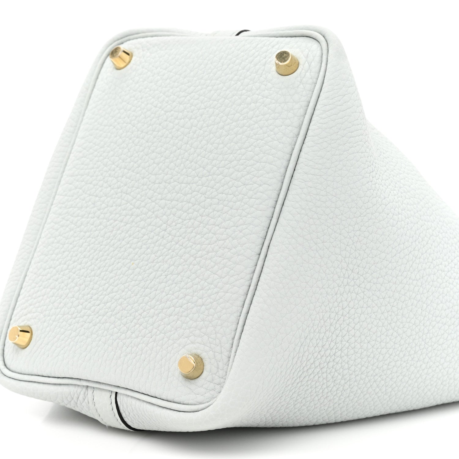 Hermes Taurillon Clemence Picotin Lock 18 PM Bleu Pale 7 of 9