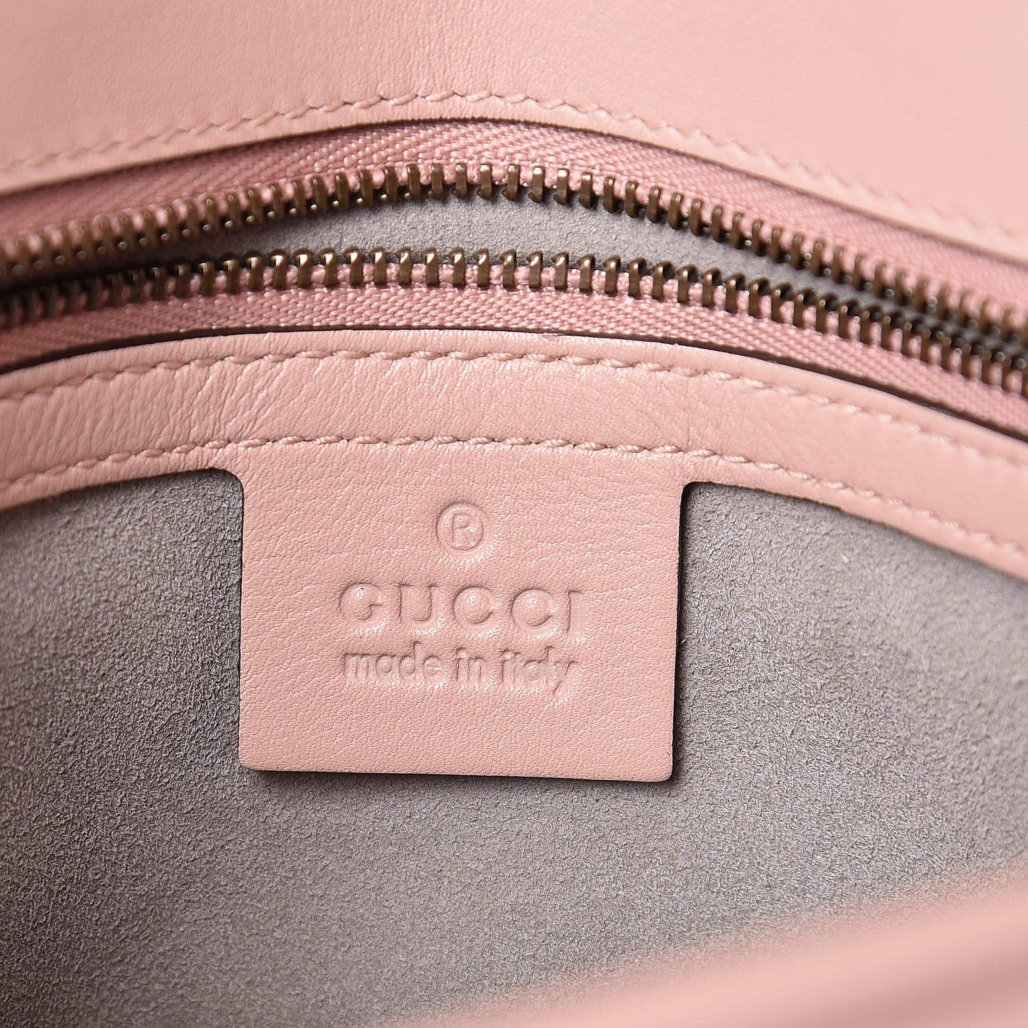 Gucci Calfskin Matelasse Small GG Marmont Shoulder Bag Perfect Pink 6 of 13