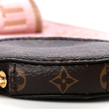 Louis Vuitton Monogram Multi Pochette Accessories Bandouliere Shoulder Strap Rose Clair 4 of 10