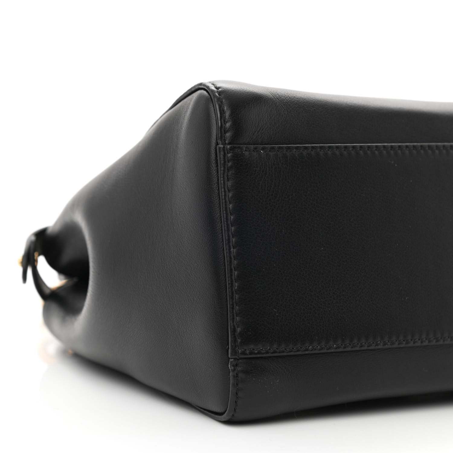 Fendi Nappa Mini Peekaboo Iconic Satchel Black 9 of 10