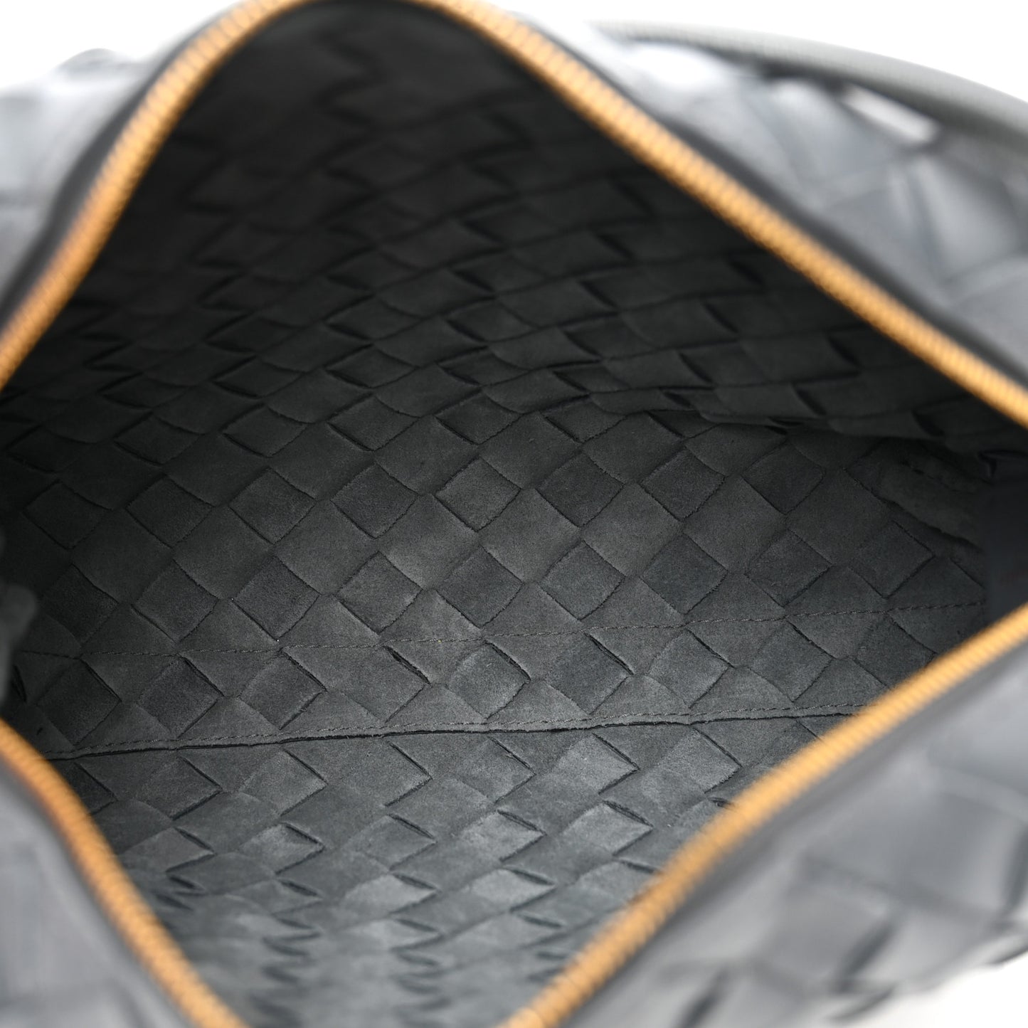 Nappa Intrecciato Small Loop Camera Bag Thunder