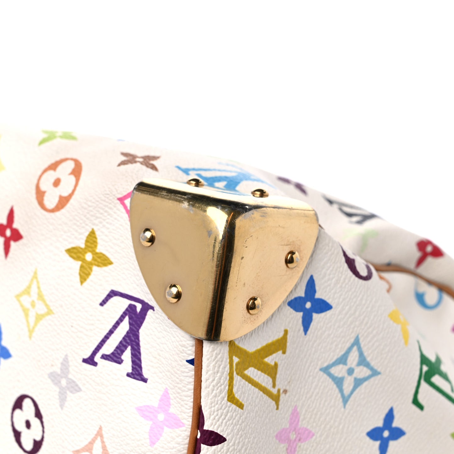 Monogram Multicolor Speedy 30 White