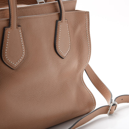 Gucci Cellarius Calfskin Ramble Studded Layered Tote Camelia 9 of 9