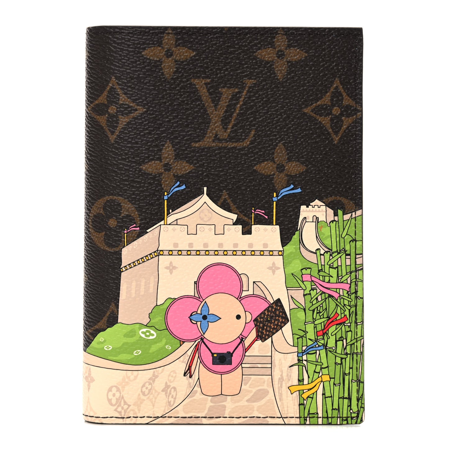 Monogram 2021 Christmas Animation China Passport Cover Myosotis Blue