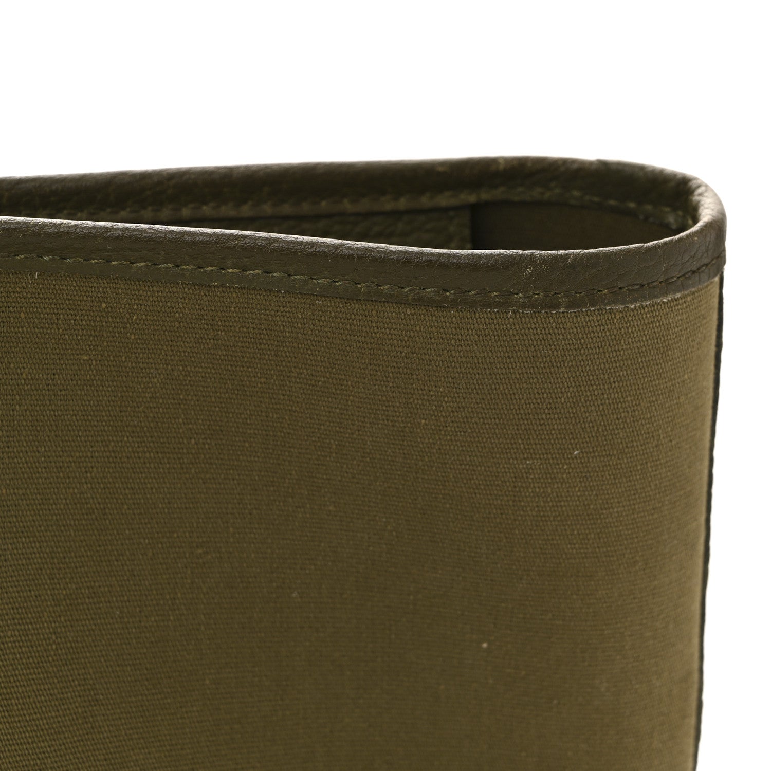 Hermes Buffle Skipper Toile Garden 36 MM Zip Tote Vert Veronese 13 of 15