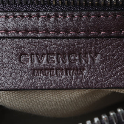 Givenchy Waxed Calfskin Micro Nightingale Oxblood 6 of 9