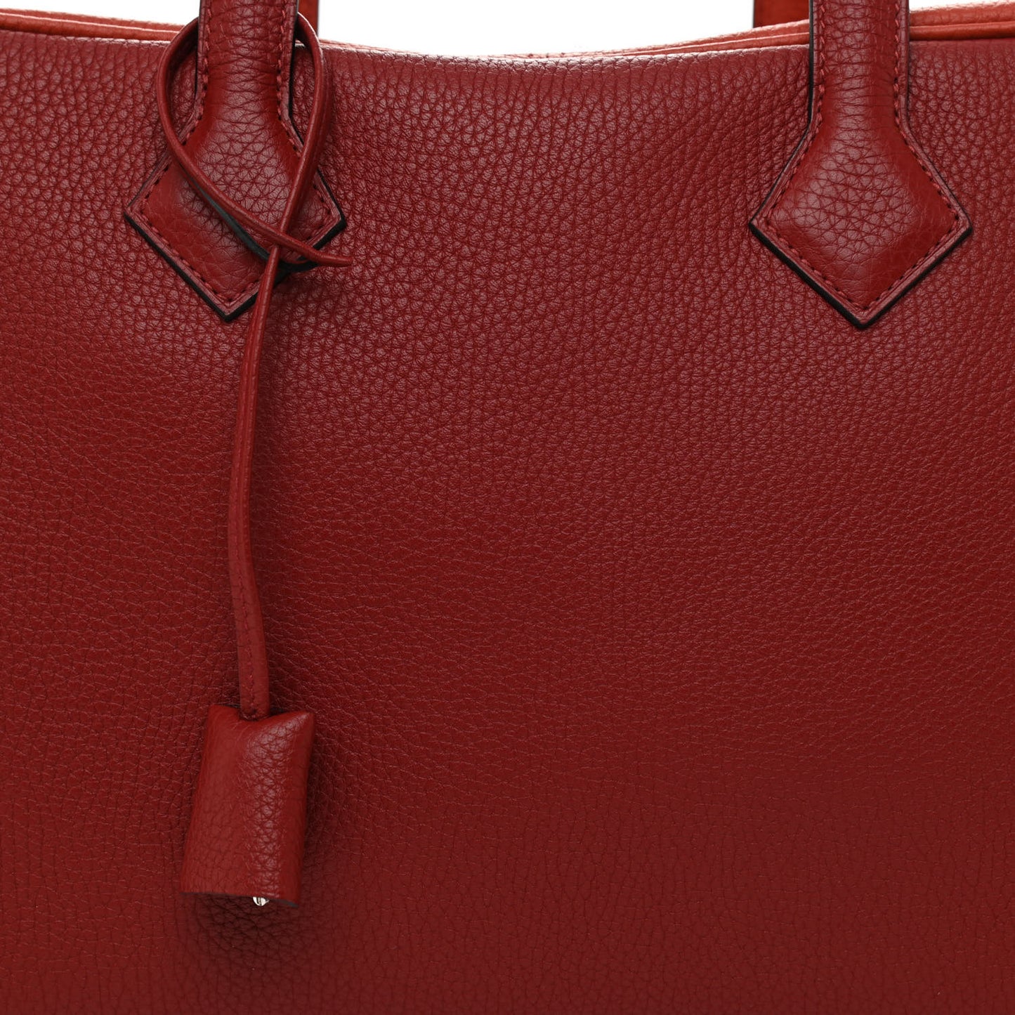 Taurillon Clemence Bi-Color Victoria II 35 Rouge H Brique
