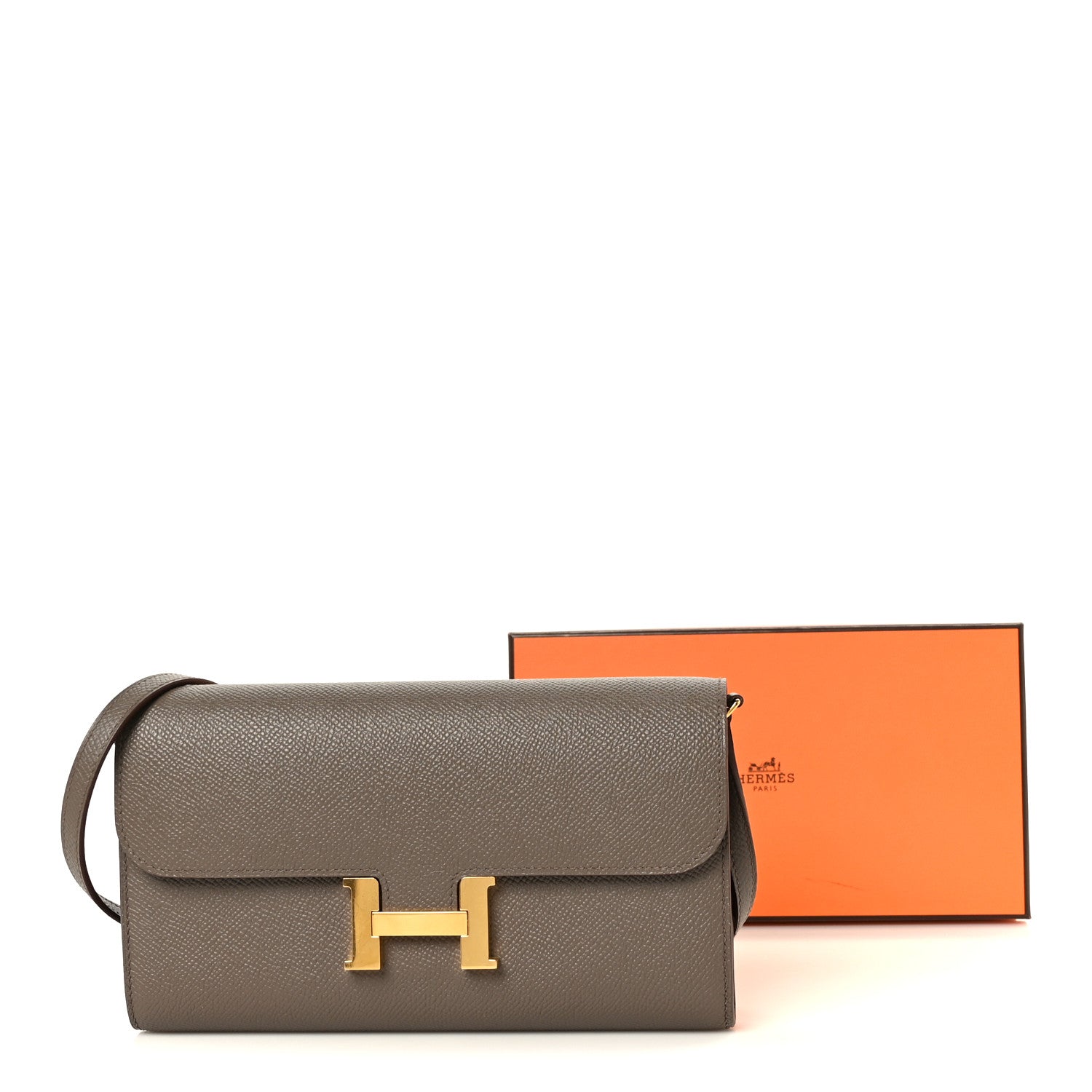 Hermes Epsom Constance Long To Go Wallet Etain 11 of 11