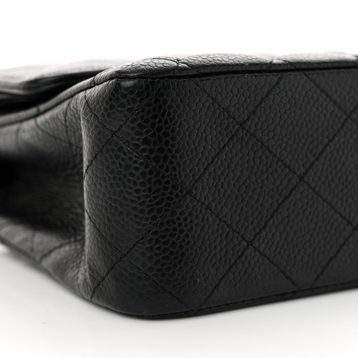 Chanel Caviar Quilted Medium Double Flap Black 9 of 13
