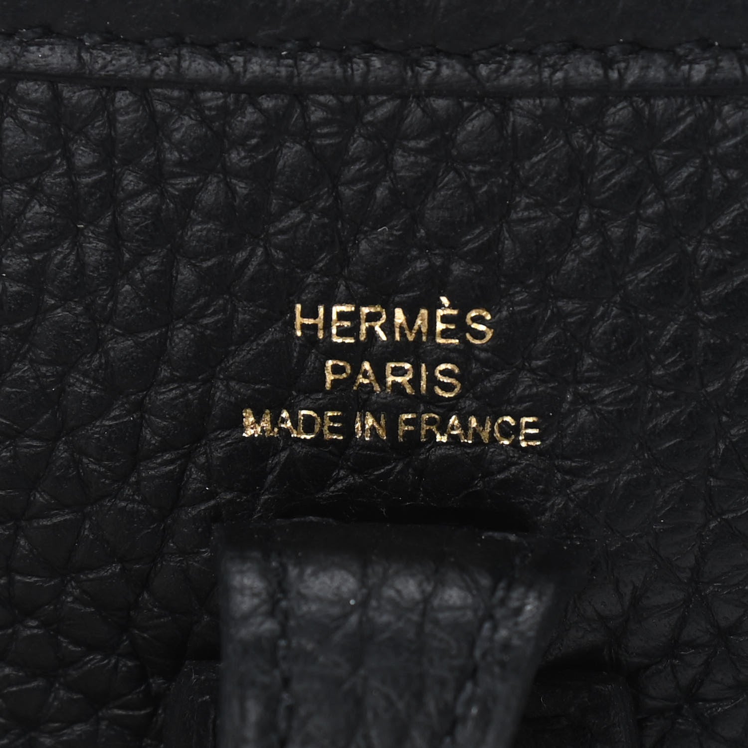 Hermes Taurillon Clemence Evelyne TPM Black 5 of 8