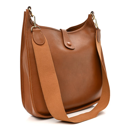 Hermes Epsom Evelyne GM Gold 3 of 11