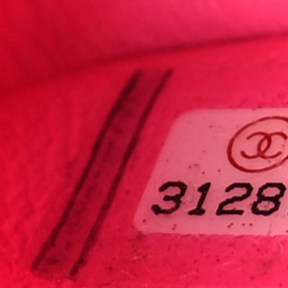 Chanel Lambskin Quilted Mini Rectangular Flap Neon Pink 7 of 13