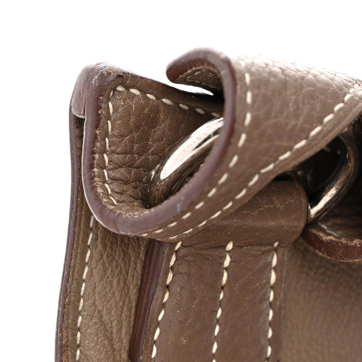 Hermes Taurillon Clemence Jypsiere 37 Etoupe 23 of 30