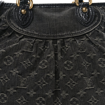 Louis Vuitton Denim Neo Cabby GM Black 7 of 9