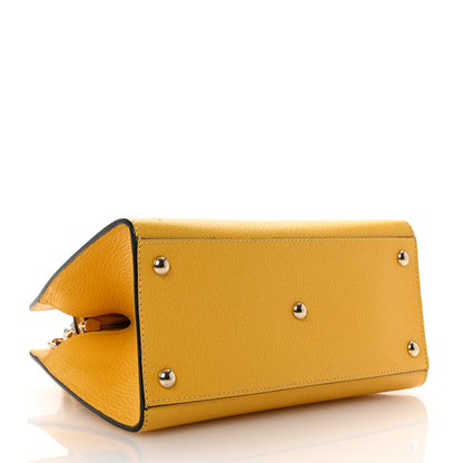 Gucci Dollar Calfskin Medium Soho Top Handle Satchel Yellow 4 of 11