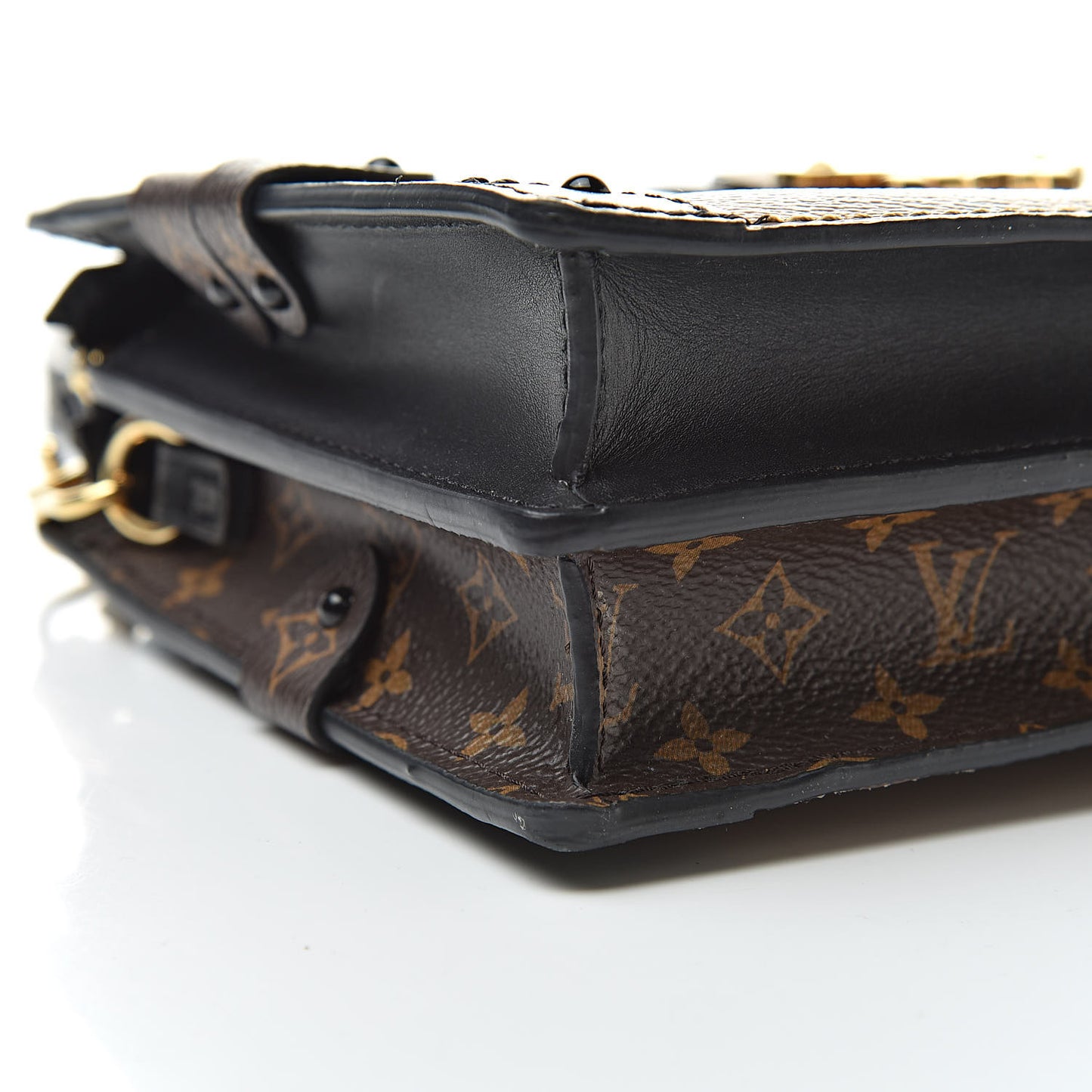 Reverse Monogram Trunk Clutch