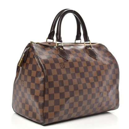 Louis Vuitton Damier Ebene Speedy 30 3 of 16
