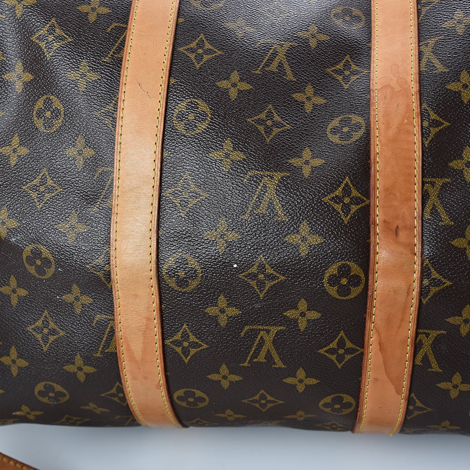 Louis Vuitton Monogram Keepall Bandouliere 55 13 of 17