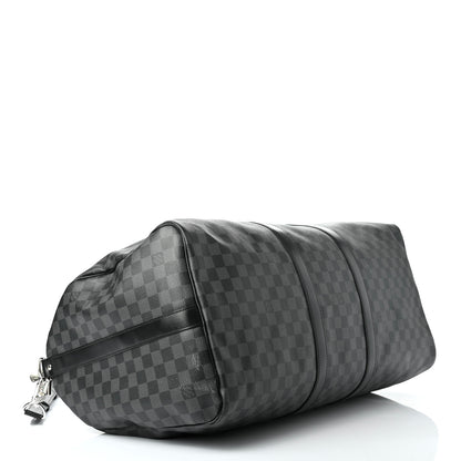 Louis Vuitton Damier Graphite Keepall Bandouliere 55 4 of 15