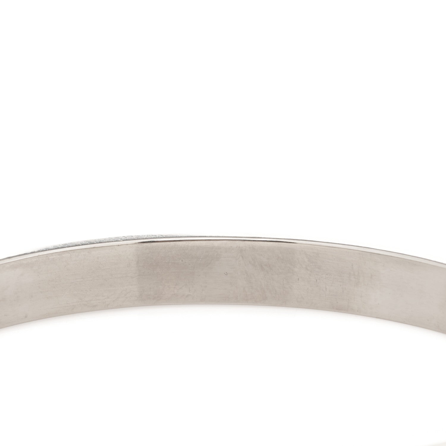 Cartier 18K White Gold LOVE Bracelet 17 4 of 5
