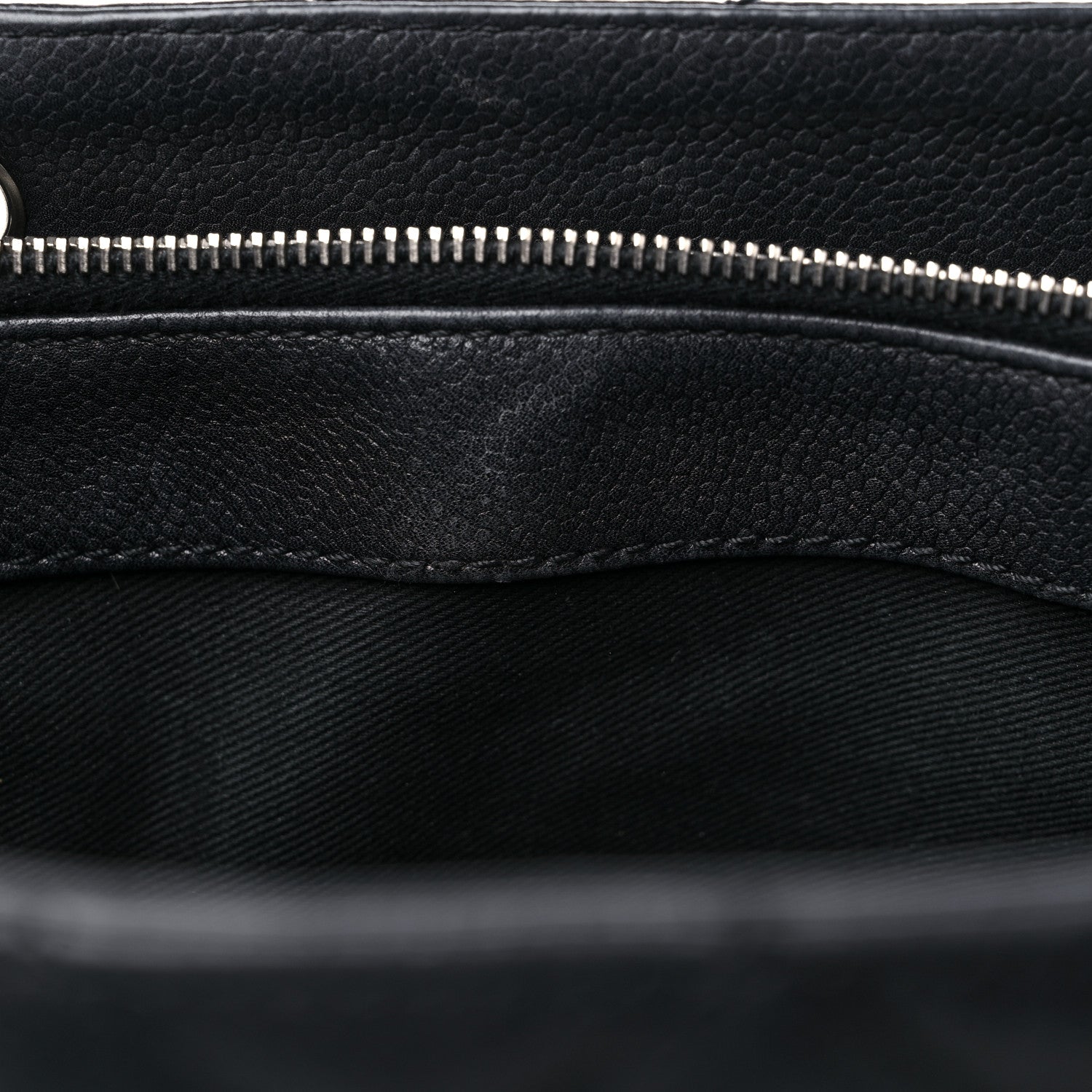 Chanel Caviar Quilted Grand Shopping Tote GST Black 12 of 24