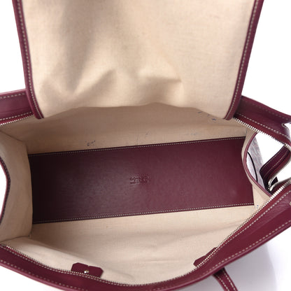 Goyard Goyardine Marquises Tote Burgundy 7 of 14