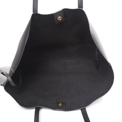 Saint Laurent Calfskin Large Shopping Tote Black 4 of 13