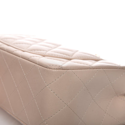 Chanel Lambskin Quilted Mini Rectangular Flap Light Beige 11 of 12