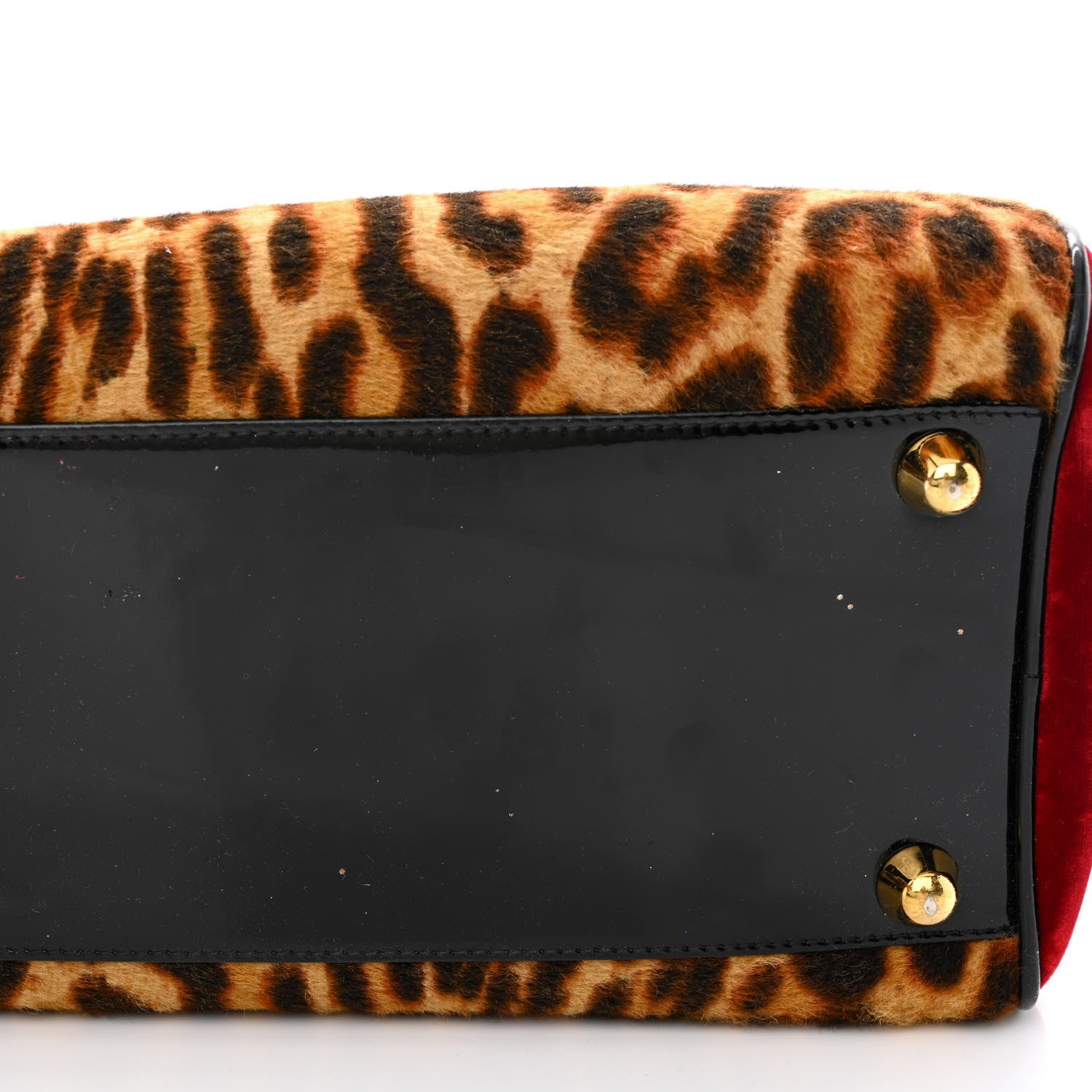 Christian Dior Calf Hair Leopard Velour Gambler Dice Bowler 11 of 12