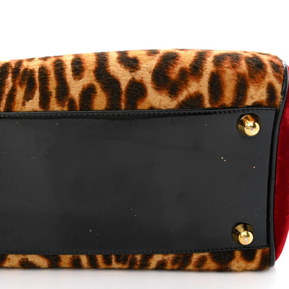 Christian Dior Calf Hair Leopard Velour Gambler Dice Bowler 11 of 12