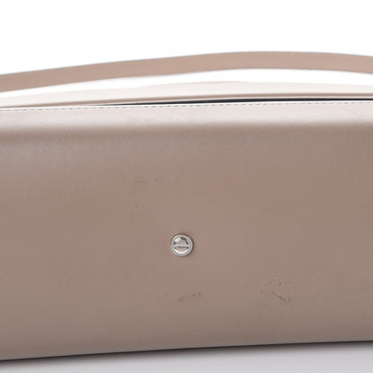 Givenchy Smooth Calfskin Small Horizon Satchel Taupe Grey 12 of 13
