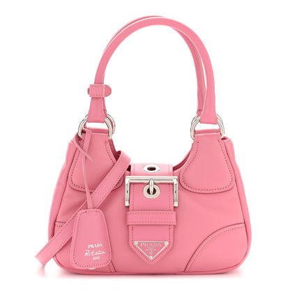 Prada Nappa Soft Padded Re-Edition 2002 Moon Bag Geranio 1 of 10