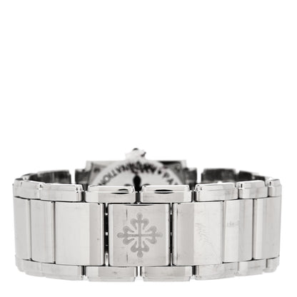 Patek Philippe Stainless Steel Diamond 25mm Twenty-4 Quartz Watch Black 4910/10A-001 3 of 6