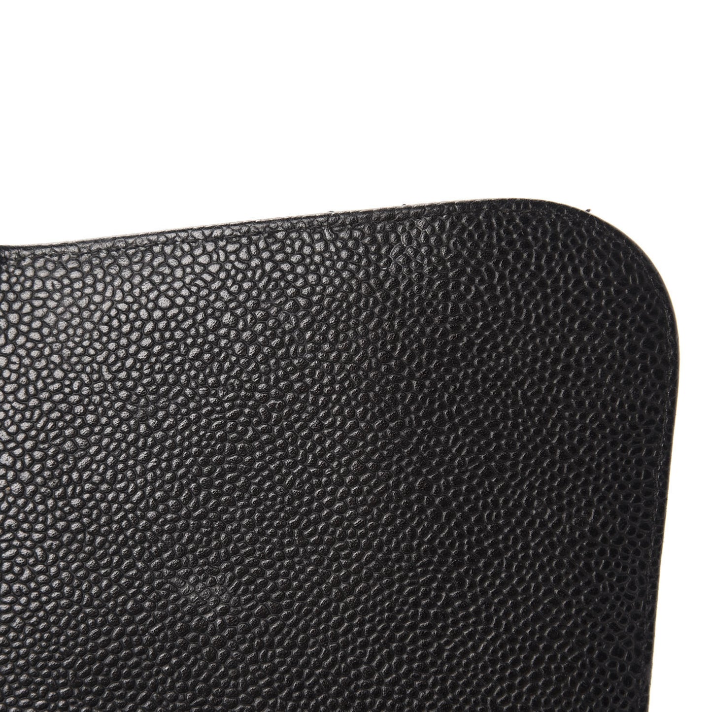 Caviar Quilted Jumbo Single Flap Black