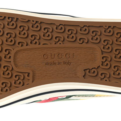 Gucci Canvas Web Marley Stripe Mens 1977 Tennis Sneakers 9 Multicolor Mystic White 6 of 8