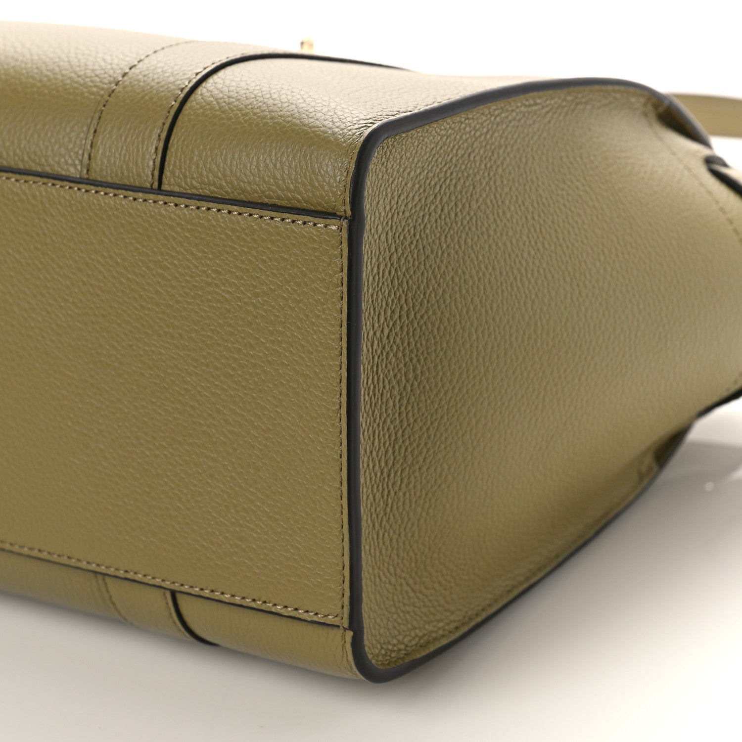 Mulberry Small Classic Grain Mini Zipped Bayswater Green 8 of 8