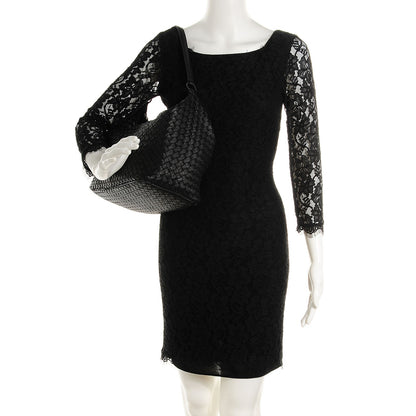 Bottega Veneta Nappa Intrecciato Small Shoulder Bag Tourmaline 2 of 8