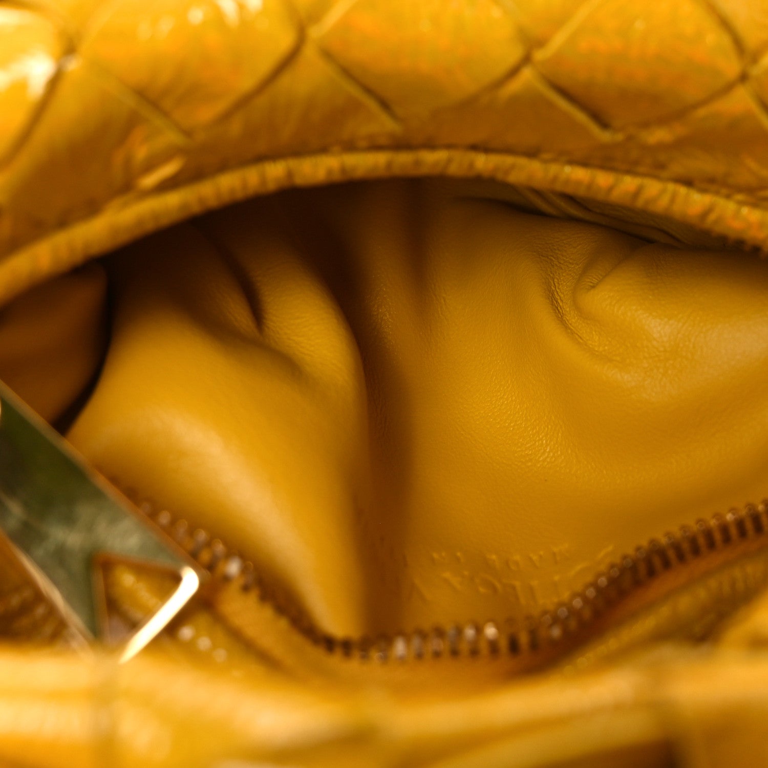 Bottega Veneta Textured Deerskin Intrecciato Candy Jodie Yellow 6 of 12