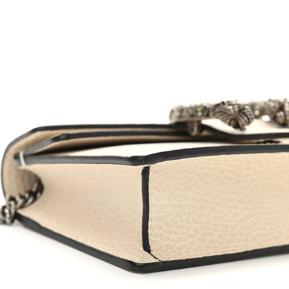 Gucci Dollar Calfskin Crystal Super Mini Dionysus Shoulder Bag Mystic White Black Diamond 7 of 9