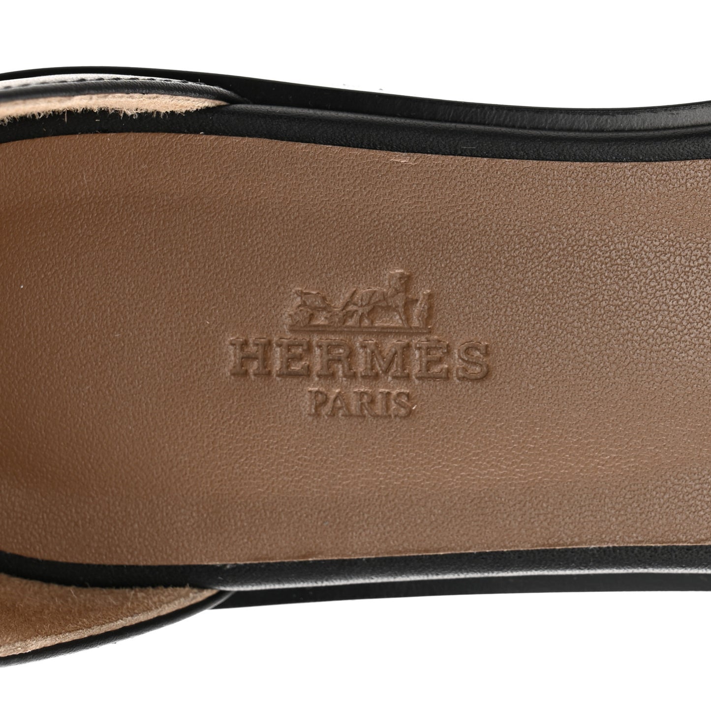Calfskin Santorini Sandals 39 Black