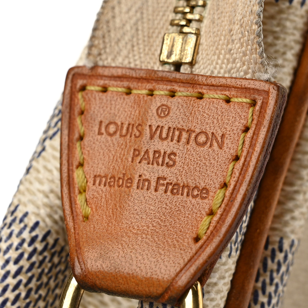Louis Vuitton Damier Azur Eva Clutch 6 of 12
