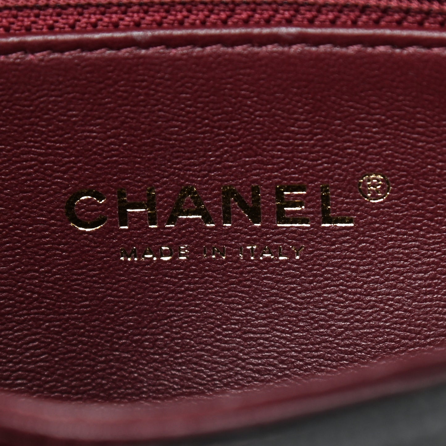 Caviar Lizard Embossed Quilted Mini Coco Handle Flap Black