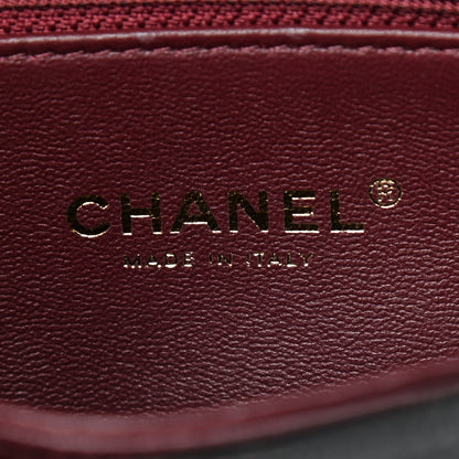 Chanel Caviar Lizard Embossed Quilted Mini Coco Handle Flap Black 6 of 8