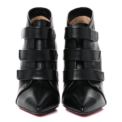 Christian Louboutin Calfskin Triniboot 100 Booties 37 Black 2 of 10