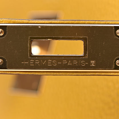 Hermes Togo Kelly Retourne 28 Jaune Ambre 29 of 42