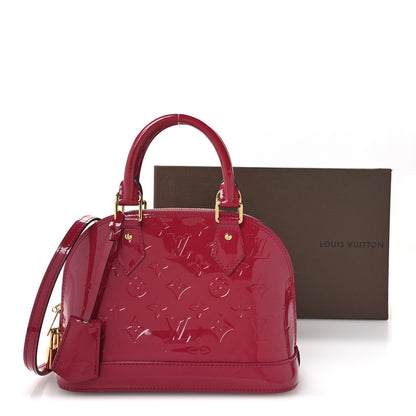 Louis Vuitton Vernis Alma BB Rose Indien 10 of 10