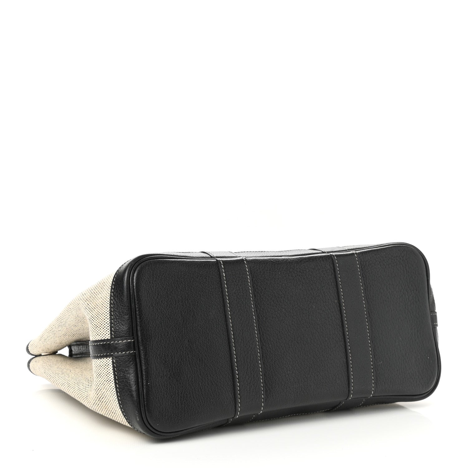 Hermes Twill D H Negonda Garden Party 30 TPM Ecru Black 3 of 9