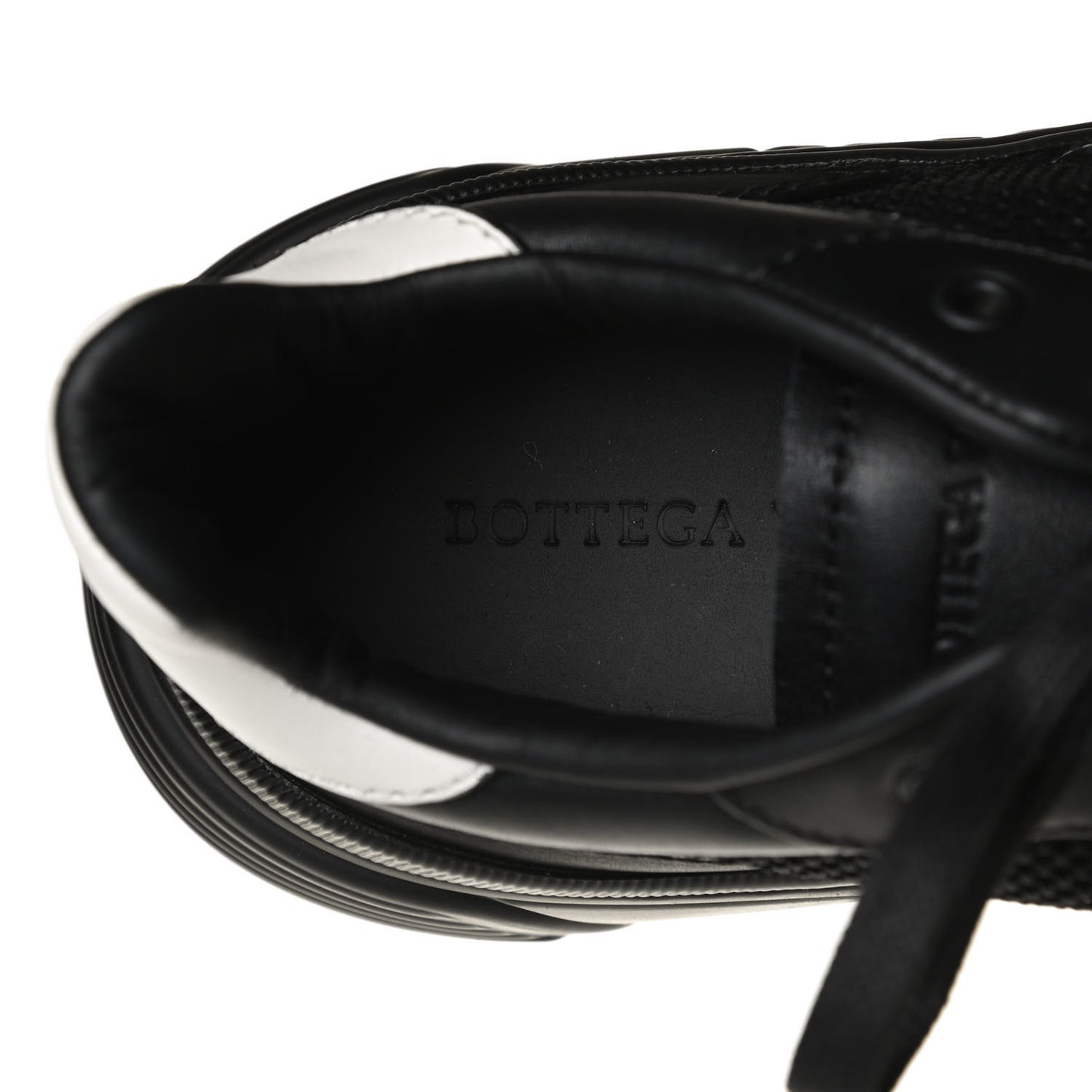 Calfskin Technical Mesh Speedster Sneakers 42 Black